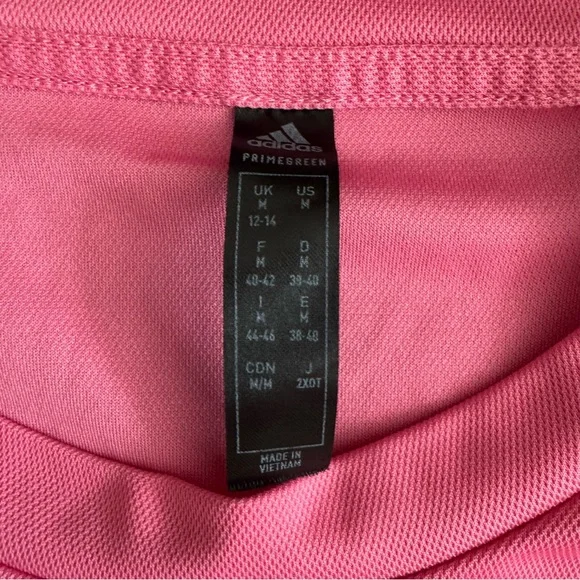 Adidas Pink Short Sleeve Tee - Picture 3 of 4